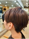 刈り上げ女子