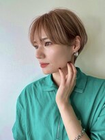 サンディーズ(Sandees)&nbsp;▼丸みショートミルクティーベージュ