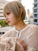 ホロン 池袋(HOLON)&nbsp;池袋HOLON【ミニマムボブ/マッシュショート/ミルクティー】