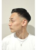 メンズかき上げニュアンスマッシュサイドパート韓国マッシュ