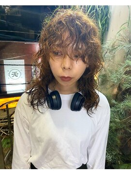 フィン(fin,) fin,/外ハネボブ/セクションカラー/グラデーションカラー