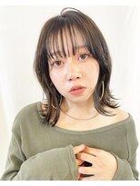 イフイイズカ (Ifh iizuka) face layer × olive beige