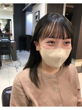 クロップ エス 茅ヶ崎本店(crop es) 就活暗髪ヘア