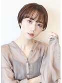 【 I. 】30代からのナチュラル前下がりショートボブ 川口