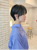 ショートボブ/簡単スタイリング/丸みショート/可愛い/20代30代