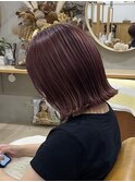 【立町メアリーバイメリー】☆ケアブリーチ×くすみピンク☆