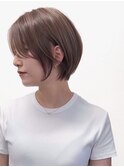 大人ショートヘア/ハイライトカラー/イルミナカラー【国分寺】