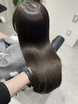 ソヨン 金山店(SOYON)&nbsp;ロングレイヤー/オリーブグレージュ/アッシュグレー/赤み消し