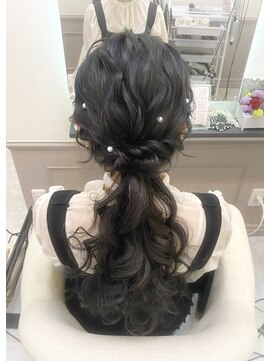 リアン 八幡筋店(lien) ローポニーテール★