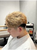 フェザーショート 癖毛ver [柏/メンズパーマ/フェザーパーマ]