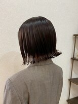 アグランテトラ 野田阪神店(a Gland tetra)&nbsp;ぷつっとボブ×外ハネ×チョコレートブラウン20代30代