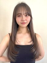 アビー(ABBEY3)&nbsp;レイヤーカットミディアムレイヤー顔周りレイヤーハッシュカット