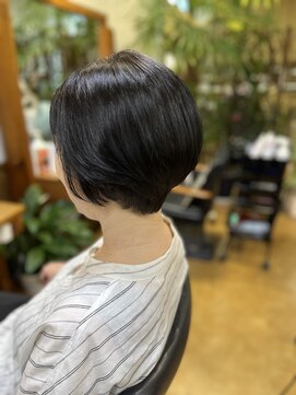 北本 美容室 ショートカット