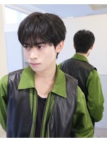 ビカムメンズヘアー 栄店(become men's hair)&nbsp;韓国メンズショートシースルーマッシュ