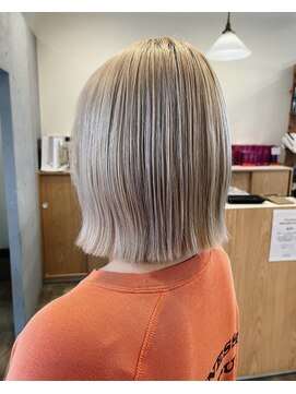 カノエ 松江東津田店(canoe) ハイトーンボブ