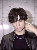 マッシュ/フェザーパーマ