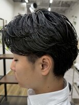 ナム 錦糸町(NAM)&nbsp;MEN'S HAIR/ブルーブラック/フェザーパーマ/錦糸町