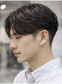 ニュアンスパーマ/フェザーパーマ/リバースセンターパート