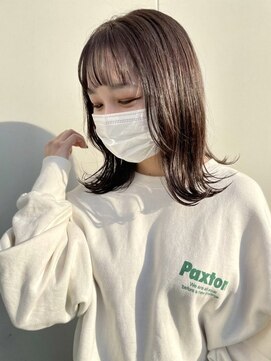 ヌフ(neuf) ラベンダーグレージュ