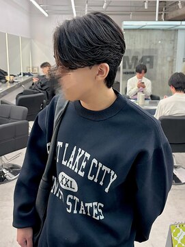 フェノメノン 豊田店(PHENOMENON) メンズカット/センターパート/ナチュラルショート