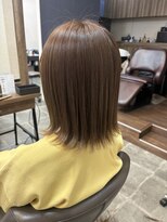 バセット バイ アルター 鎌取店(basset by aL-ter)&nbsp;着物ヘア/大人ガーリー/ダークアッシュ/似合わせカット/鎌取