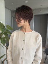 プール(pour.)&nbsp;ラベンダーブラウン×ショート