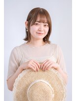 リッカ たまプラーザ(Lycka) 透明感ブラウン×外ハネボブ