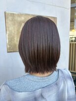 アース 春日部店(HAIR&MAKE EARTH) ナチュラルなくびれボブ