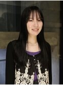 【 三浦真穂 】 ツヤツヤ　黒髪ロング