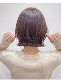 ボブ/ミニボブ/切りっぱなしボブ/レイヤー/外ハネボブ/韓国