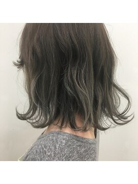 キー(kii) ブルーアッシュグラデーションカラー