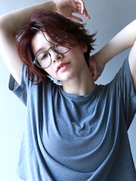 ザビー(THE B) 抜け感のある外ハネグラデボブ