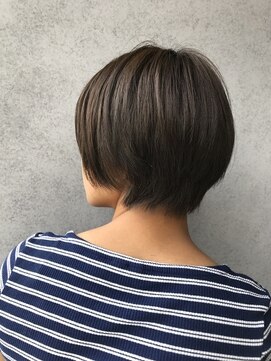 ヘアサロンエムフィス 池袋東口(HAIR SALON M Fe's) デザインカラー/厚めバング/ローライト/スリークボブ