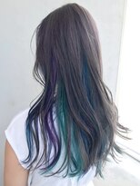 アイティー バイ アルバム 中野店(IT by ALBUM) インナーカラー_オリーブカラーハイライトカラー_ba302612