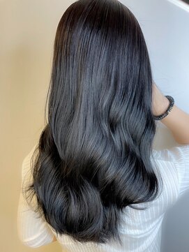 ジーナ 船橋(Zina) 小顔セミウェットウェーブピンクベージュハイライトカラー