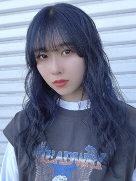 アース 三軒茶屋店(HAIR&MAKE EARTH) ネイビーブルー