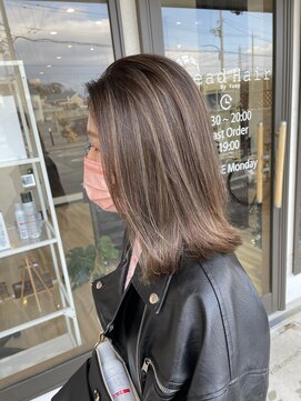 リードヘアーバイバンプ(Lead Hair by vamp) プラチナベージュハイライト♪