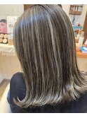 スジ感コントラストハイライト/ハイライトカラー