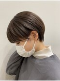 マスクにも似合うコンパクトショート
