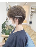 前下がりショート☆