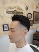 【LUDLOW BLUNT】スリックバック ツーブロックスキン