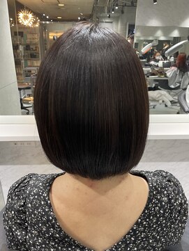 ジンジャー(GINGER) 新髪質改善×トリートメント×艶ボブ