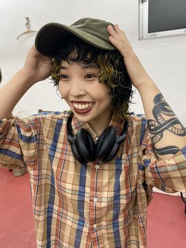 フィン(fin,) fin,/外ハネボブ/セクションカラー/グラデーションカラー