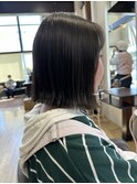 切りっぱなしボブ