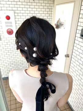 フェリーチェ(Felice) 編み下ろし　花嫁ヘア　ヘアセット