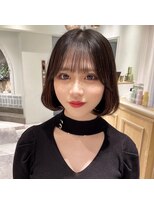 ロンド ロビン 栄(Lond robin)&nbsp;【Lond robin】木屋元一　前髪/顔まわり/小顔カット/韓国ヘア m