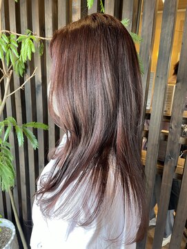 イスト(hair salon ist) 大人女子ロング　ロングレイヤー　アッシュカラー　グレージュ