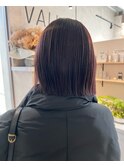 【VALLEY  hair care&spa】大人可愛い切りっぱなしボブ