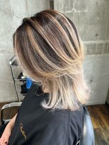 ガルボ ヘアー(garbo hair) ハイライトブリーチバレイヤージュ10代20代