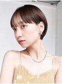 グレージュカラー美髪エモージュフレンチカジュアル_ba488831